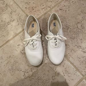 Classic Keds Leather Sneakers